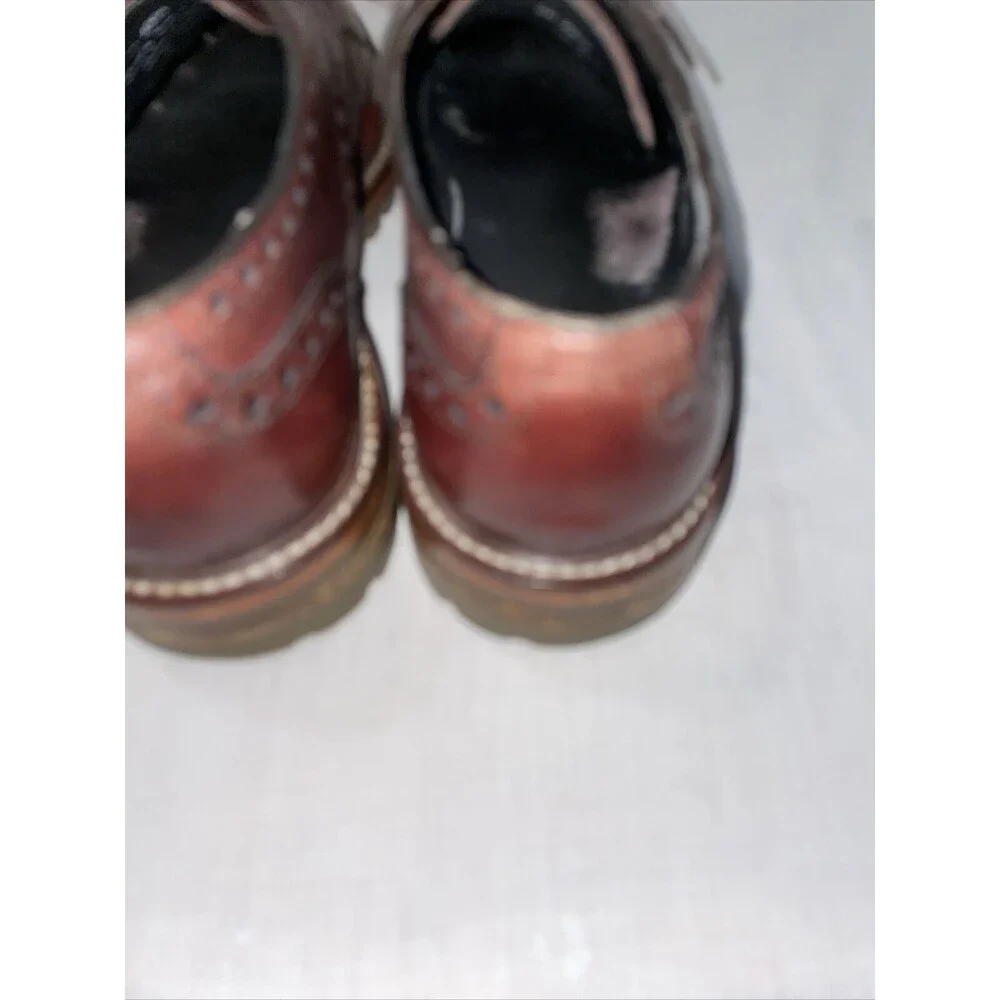Johnston & Murphy 1850 Dress Oxfords Mens Size 9 M Brown Leather Wingtips Brogue